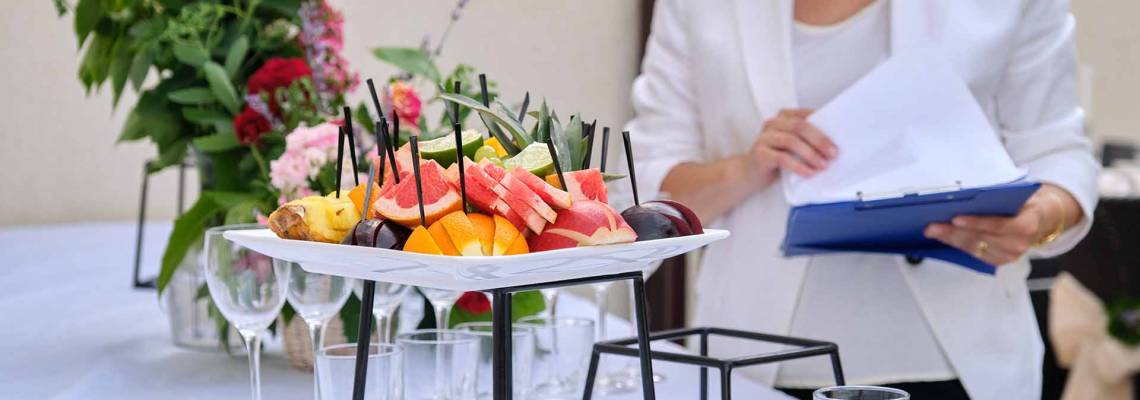 Las frutas se toman el catering de los eventos